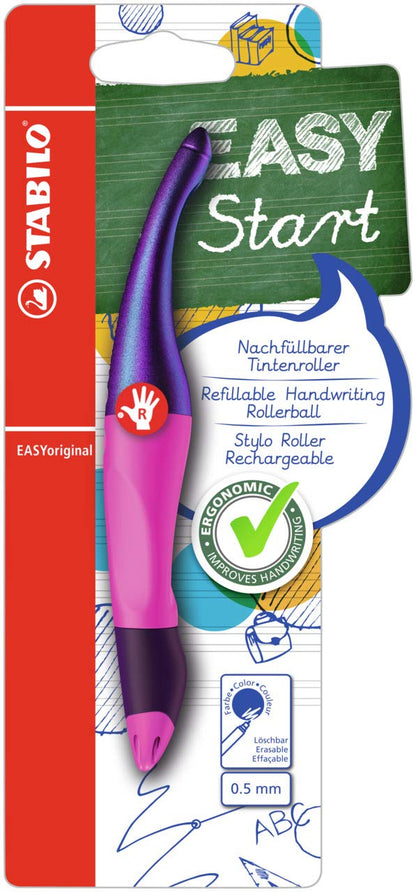 Ergonomic Rollerball - STABILO EASYoriginal Holograph - Pack of 1 - Right-Handed