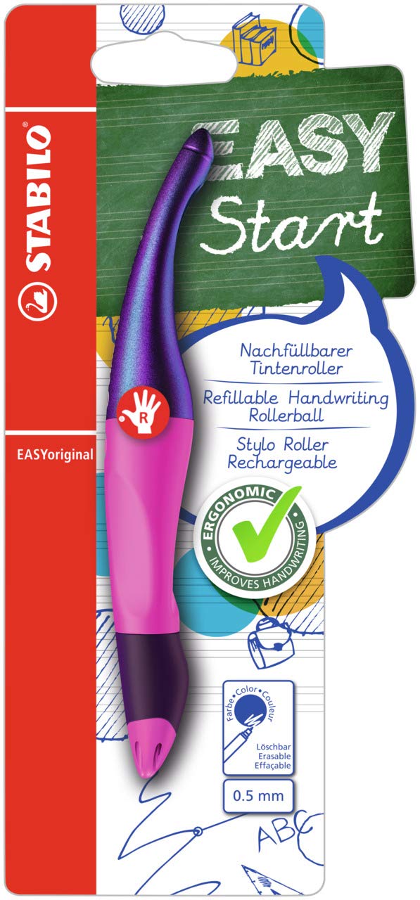 Ergonomic Rollerball - STABILO EASYoriginal Holograph - Pack of 1 - Right-Handed