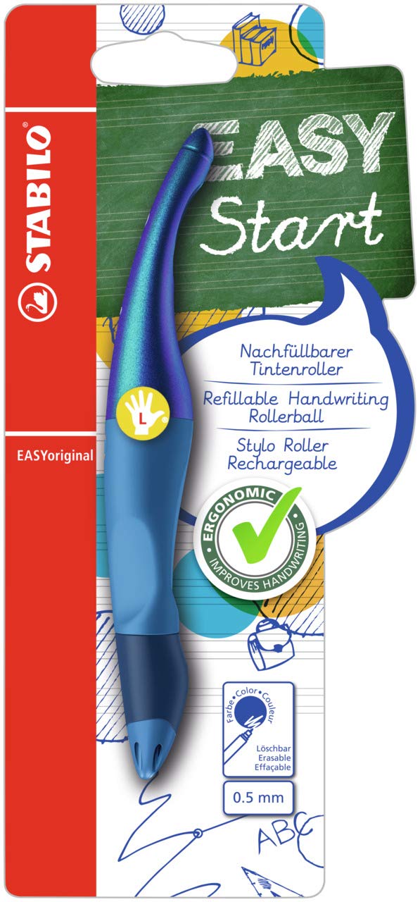 Ergonomic Rollerball - STABILO EASYoriginal Holograph - Pack of 1 - Left-Handed