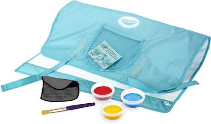 Crayola- Mini Kids, Mal- und Übermalmatte, Maxi-Unterlage zum Malen mit abwaschbaren Tempera, ab 36 Monaten, 81-1486