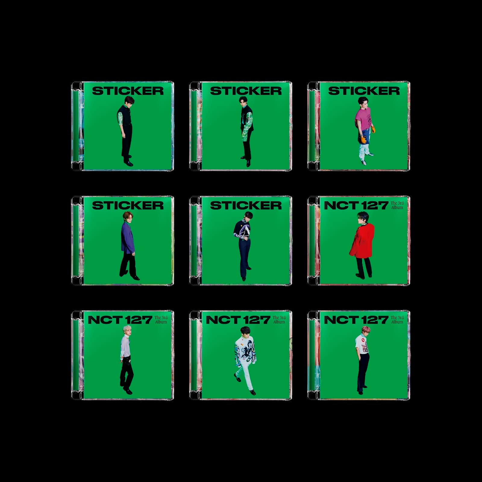 The 3rd Album 'Sticker' Jewel Case Ver. Random Cover