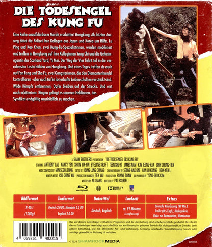 DIE TODESENGEL DES KUNG FU-COVER B-BD