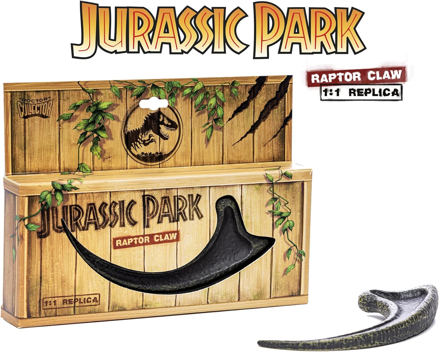 Doctor Collector Collectable Jurassic Park Raptor Claw 1:1 Scale Replica