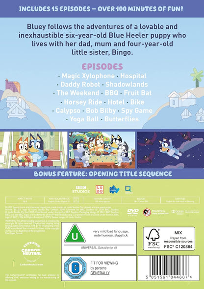 Bluey - Magic Xylophone and Other Stories (includes exclusive stickers and postcards)