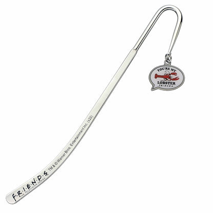 Carat The Shop Friends TV Show You're My Lobster Bookmark FTBM013, silver