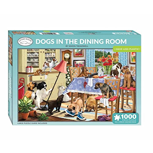 JIGSAW RECTANGULAR - DOGS IN THE DINING