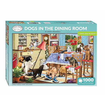 JIGSAW RECTANGULAR - DOGS IN THE DINING