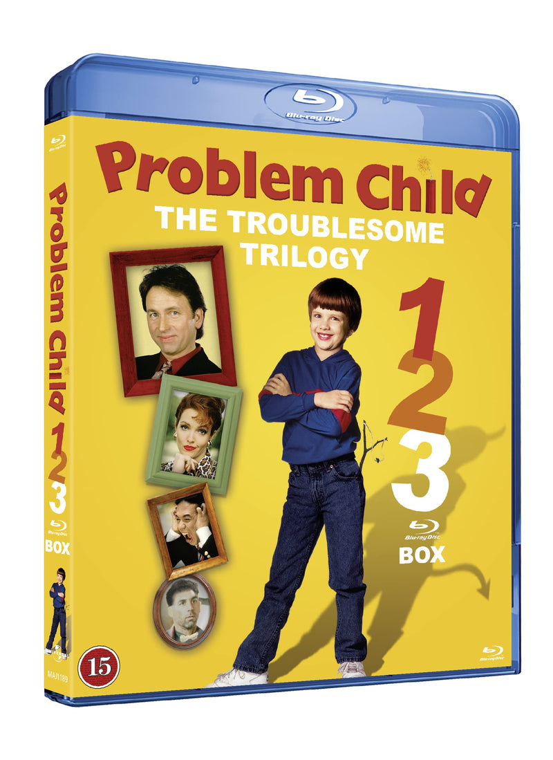 (48) Problem Child 1 To 3 Complete Movie Trilogy Blu-Ray