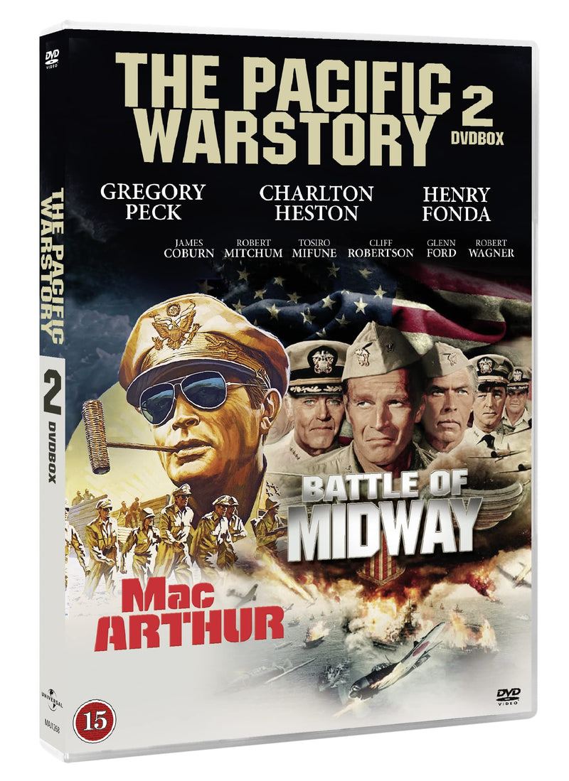 The Pacific War Story - 2 Disc Box Set Contains Midway And Macarthur Movie (Limited Edition)