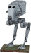 Revell (Bandai original) 01202 Star Wars AT-ST (All Terrain Scout Transport inc. Chewbacca) 1:48 Scale Unbuilt/Pre-coloured/Clip-Together (Non-Glue) Articulated Plastic Model Kit with Display Base
