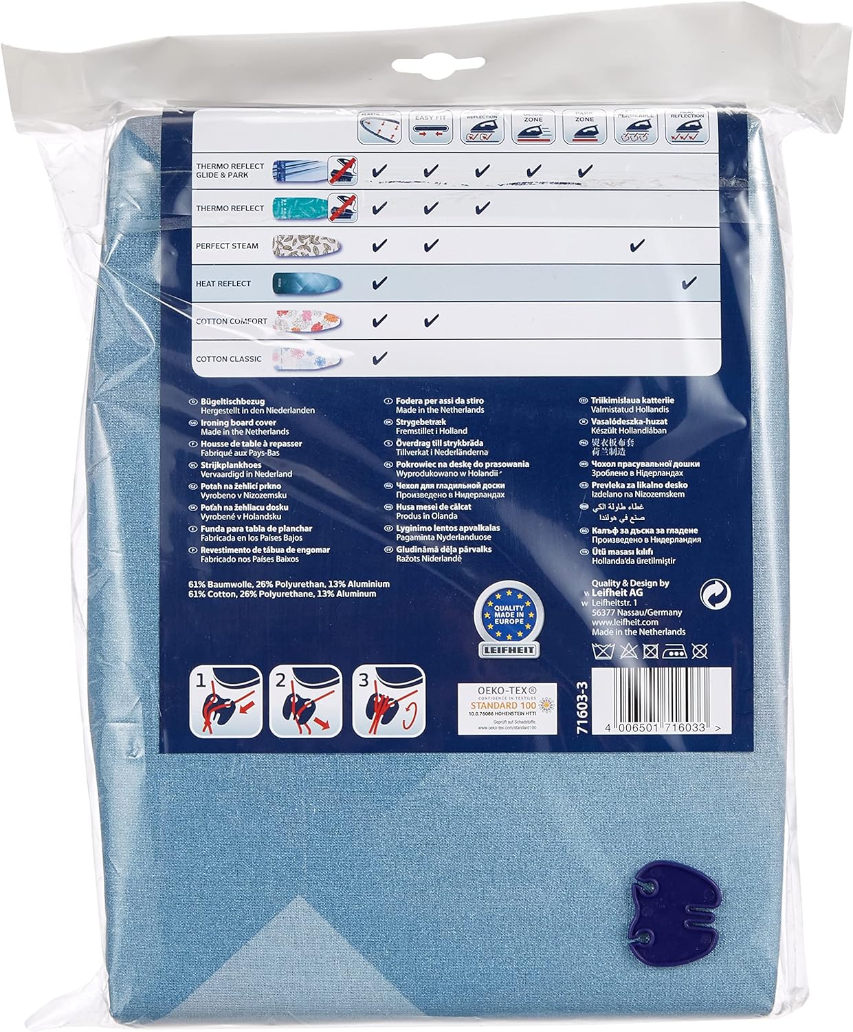 Leifheit - Ironing Board Cover - Heat Reflect ( S / M )