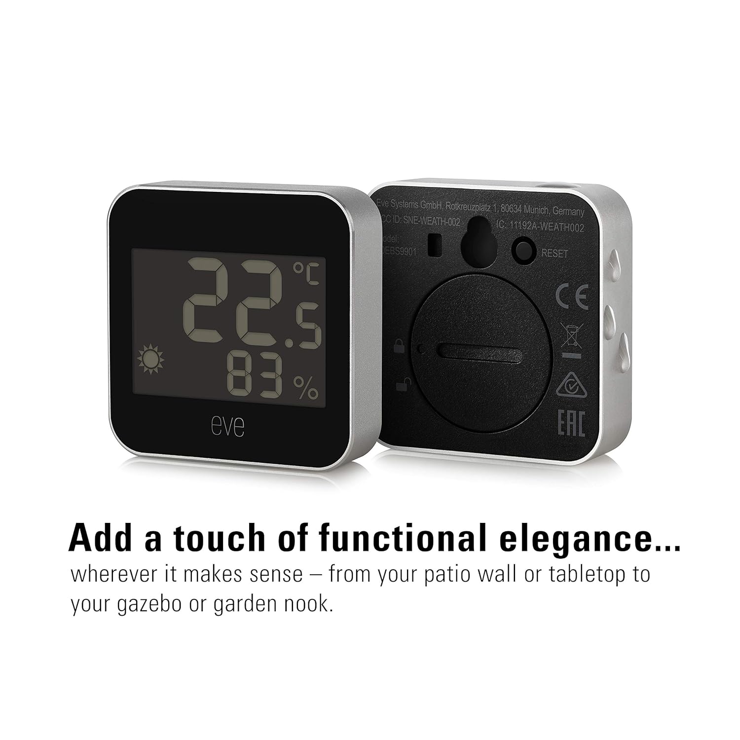Eve - Weather - Connected Weather Station With Apple Homekit Technology