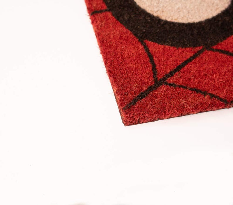 Grupo Erik Kokosmatte Fußmatte Marvel Spiderman Eyes - Schmutzfangmatte 40x60 cm - Fussmatte Lustig - Türmatte Innen