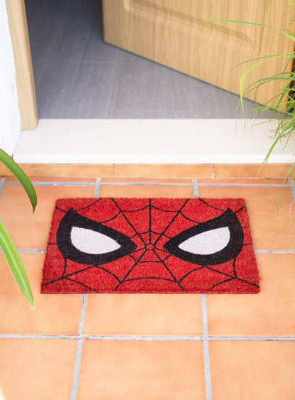 Grupo Erik Kokosmatte Fußmatte Marvel Spiderman Eyes - Schmutzfangmatte 40x60 cm - Fussmatte Lustig - Türmatte Innen