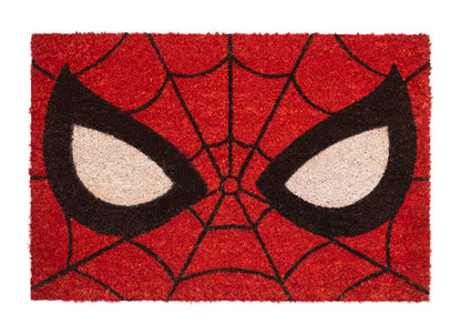Grupo Erik Kokosmatte Fußmatte Marvel Spiderman Eyes - Schmutzfangmatte 40x60 cm - Fussmatte Lustig - Türmatte Innen