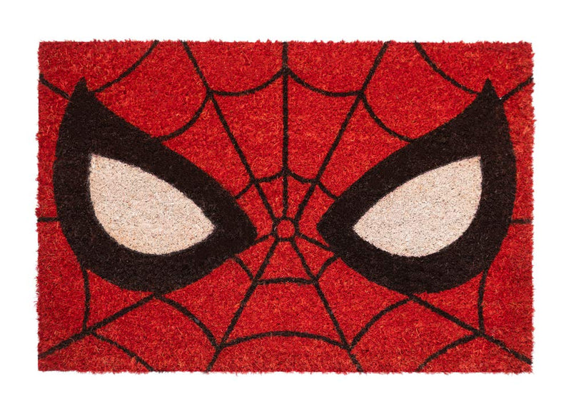 Grupo Erik Kokosmatte Fußmatte Marvel Spiderman Eyes - Schmutzfangmatte 40x60 cm - Fussmatte Lustig - Türmatte Innen