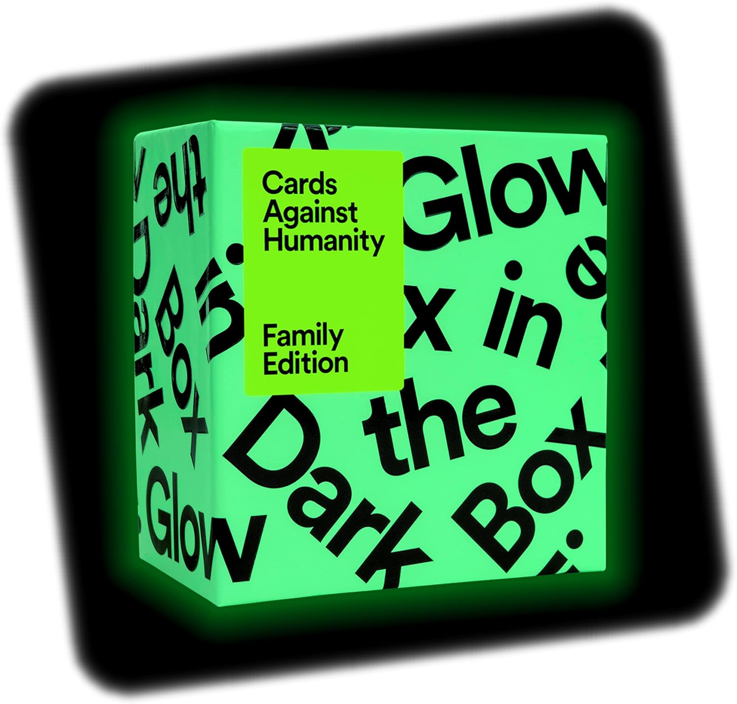 Cards Against Humanity Family Edition: Glow in The Dark Box • 300-Card Expansion