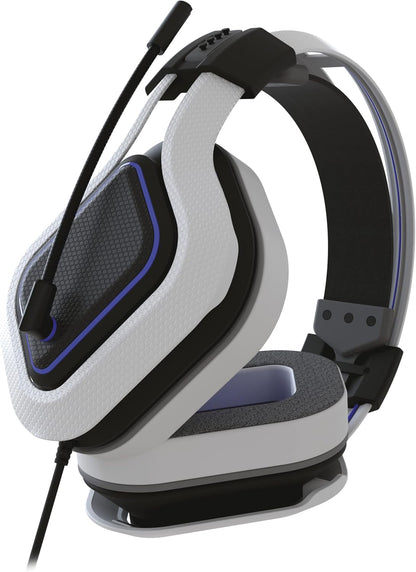 Freemode - HC-9 Wired Gaming Headset for PS5, PS4, PC, Mac, Mobile (Blue/White)
