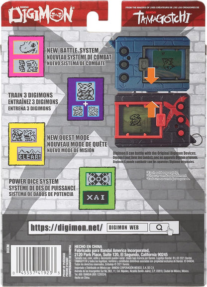 Tamagotchi Bandai DigimonX Virtuelles Monster Pet (Violett & Rot
