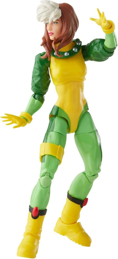 Marvel Hasbro Legends Series 15-cm Scale Action Figure Toy Rogue Premium Design, 1 Figure, 2 Accessories, and 1 Build-A-Figure Part