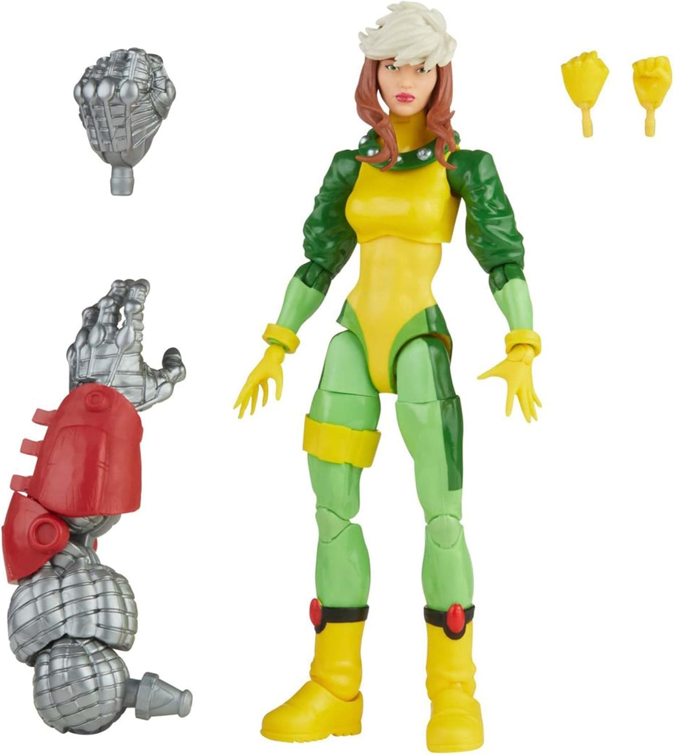 Marvel Hasbro Legends Series 15-cm Scale Action Figure Toy Rogue Premium Design, 1 Figure, 2 Accessories, and 1 Build-A-Figure Part