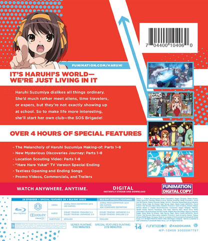 The Melancholy Of Haruhi Suzumiya - Seasons One And Two