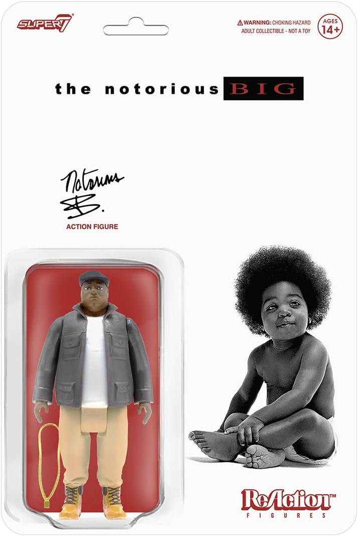 Super7 The Notorious B.I.G. Reaction Figure