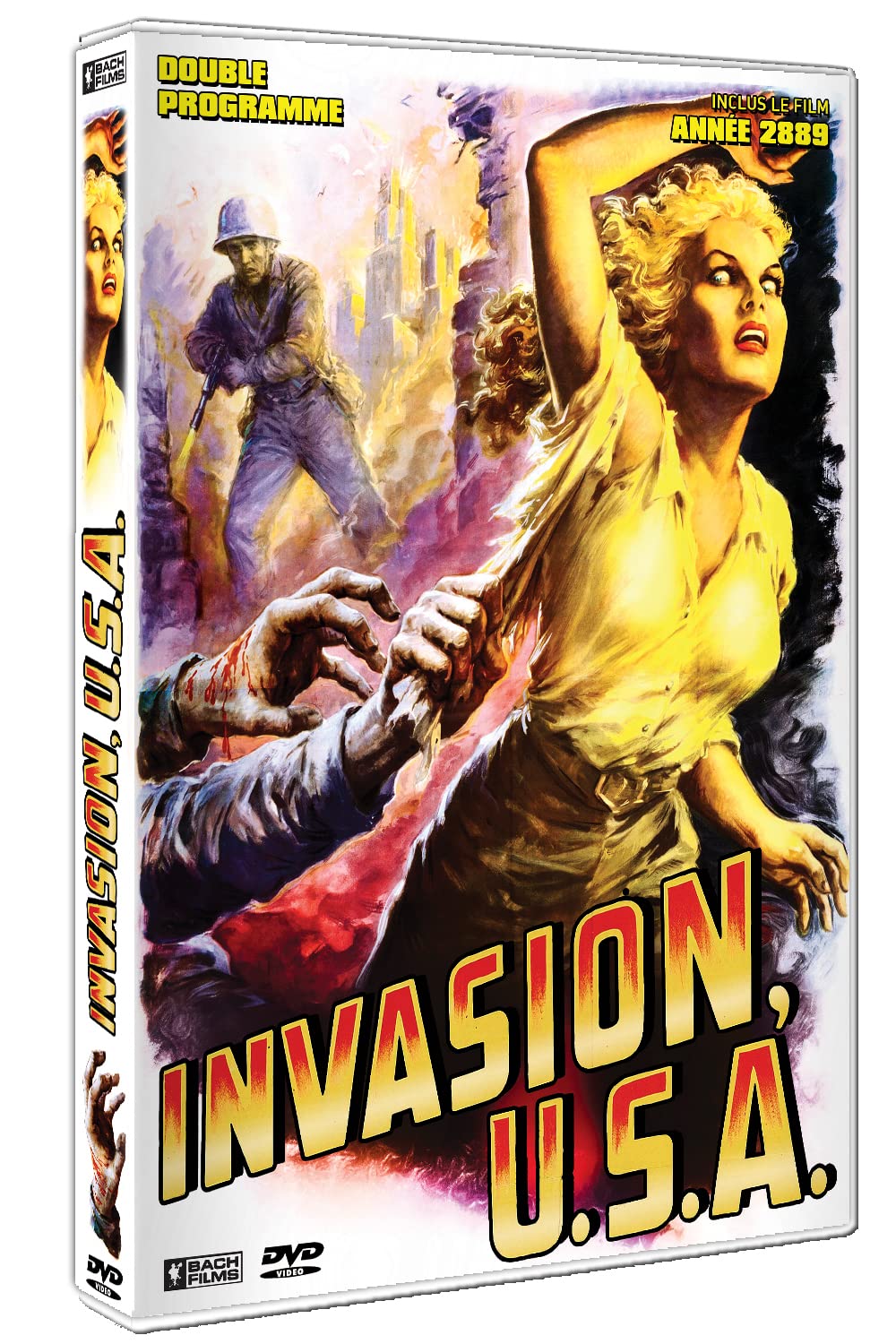 Invasion USA (1952) Drama, Sci-Fi Movie on DVD (DVD-R)