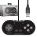 Retro-Bit Legacy16 USB Wired Controller For Steam, PC, Mac, Raspberry Pi, and Switch- Onyx Black (Nintendo Switch//