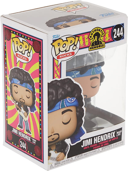 Funko POP! Rocks: Jimi Hendrix - (Live In Maui Jacket) - Collectable Vinyl Figure - Gift Idea - Official Merchandise - Toys for Kids & Adults - Music Fans - Model Figure for Collectors and Display OS