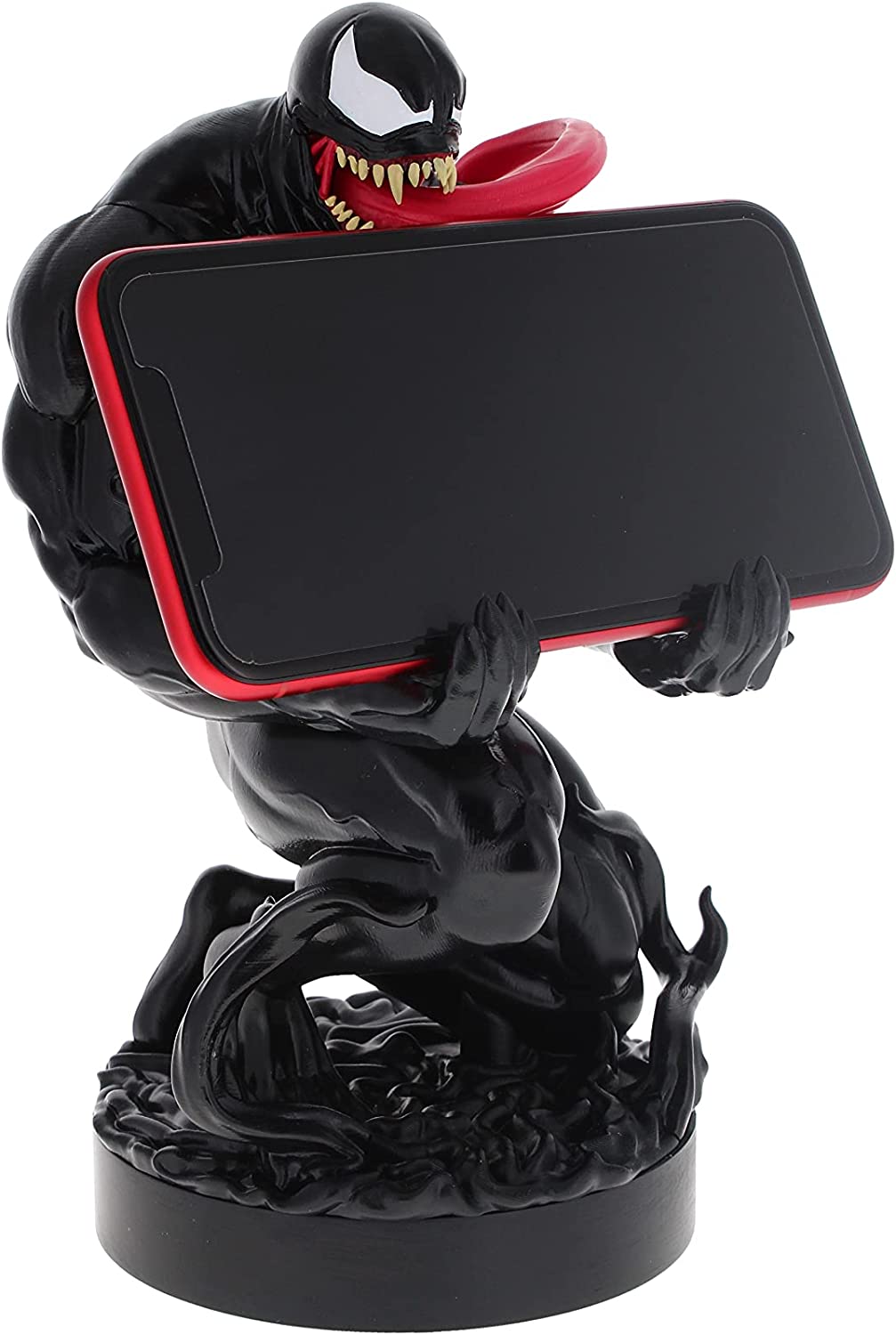Cable Guys - Marvel Comics Venom Gaming Accessories Holder & Phone Holder for Most Controller (Xbox, Play Station, Nintendo Switch) & Phone