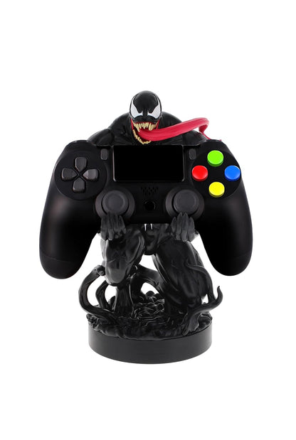 Cable Guys - Marvel Comics Venom Gaming Accessories Holder & Phone Holder for Most Controller (Xbox, Play Station, Nintendo Switch) & Phone