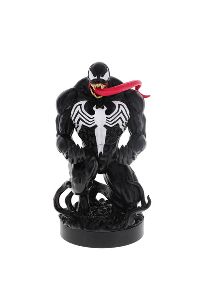 Cable Guys - Marvel Comics Venom Gaming Accessories Holder & Phone Holder for Most Controller (Xbox, Play Station, Nintendo Switch) & Phone, EXG Venom Cable Guy - Not Machine Specific, Porta elettroniche Exquisite Gaming Venom