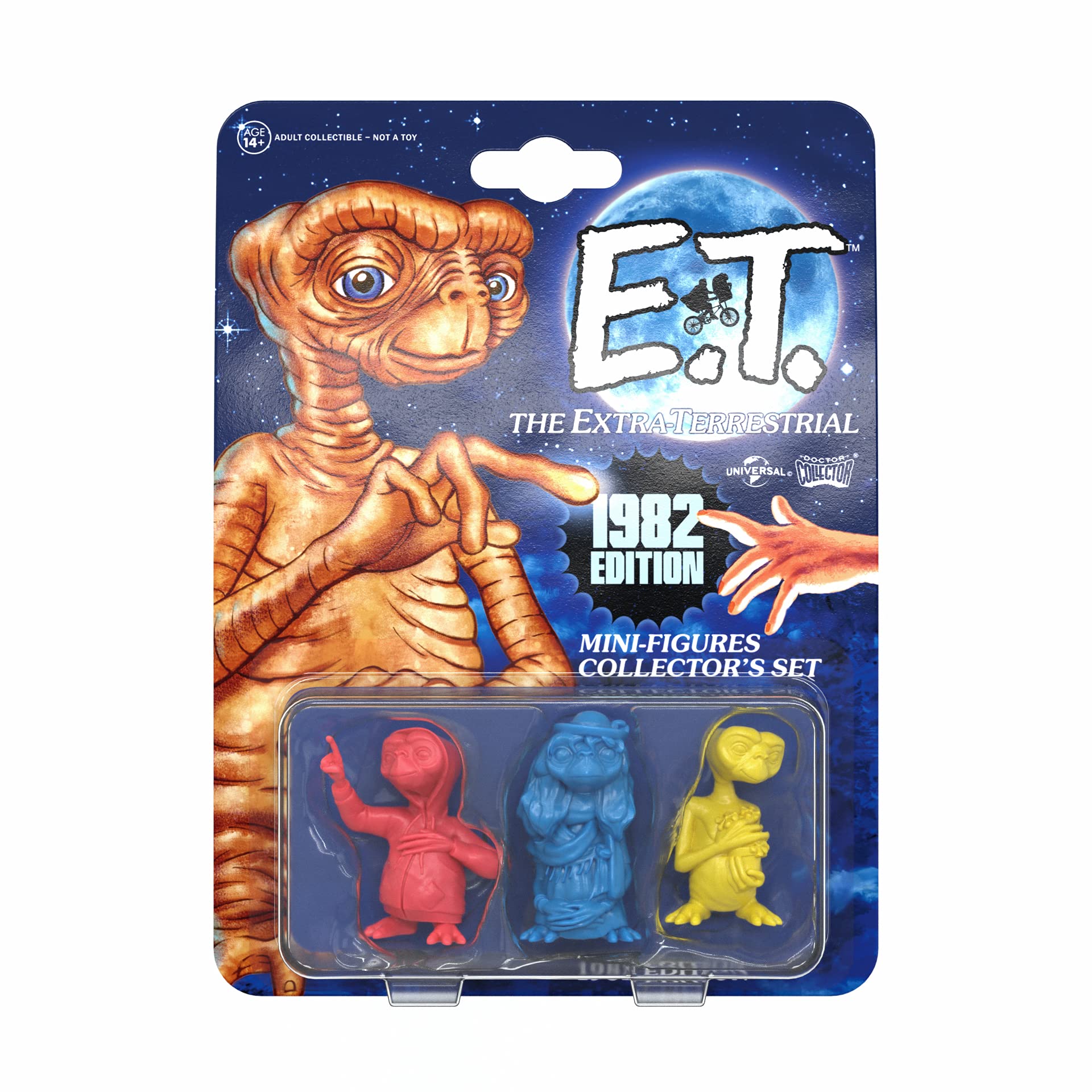 Doctor Collector DCET02 ET Mini Figures-Color Set