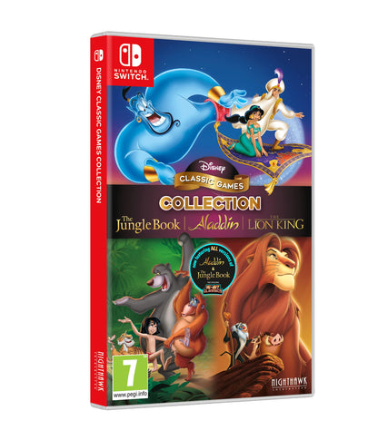 Disney Classic Games Collection: The Jungle Book, Aladdin, & The Lion King - Switch Switch single