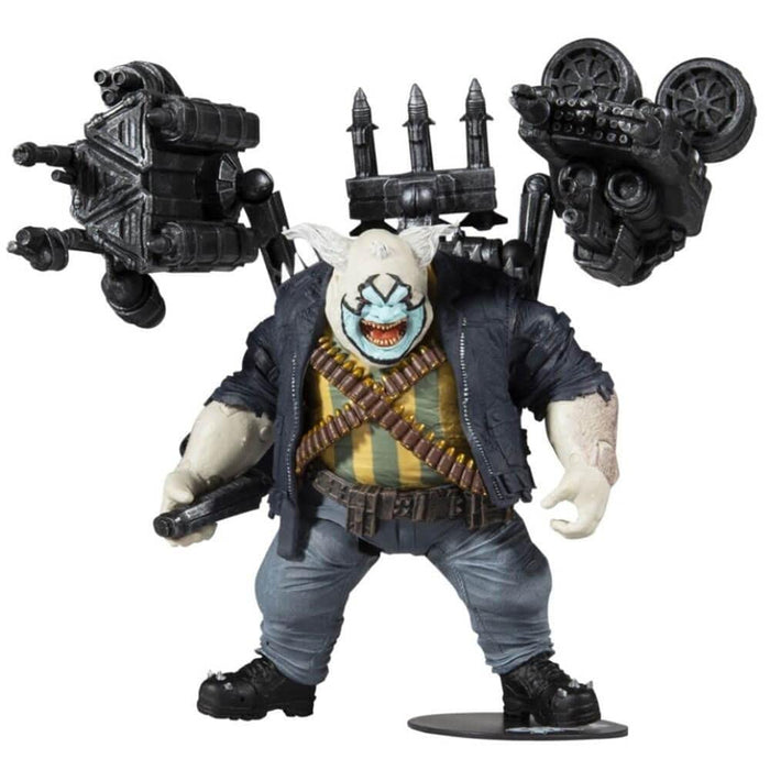 McFarlane Toys, Spawn Comic 7-inch The Clown Deluxe Spawn Action Figure with 22 Moving Parts, Collectible DC Figure with Accessories and Collectors Stand Base – Ages 12+