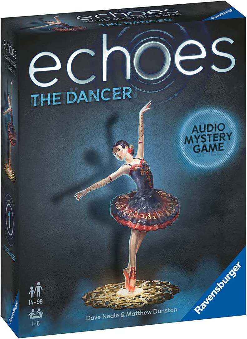 Ravensburger Echoes The Dancer - Immersive Audio Murder Mystery Game for Adults & Kids Age 14 Years Up - 1 to 6 Players