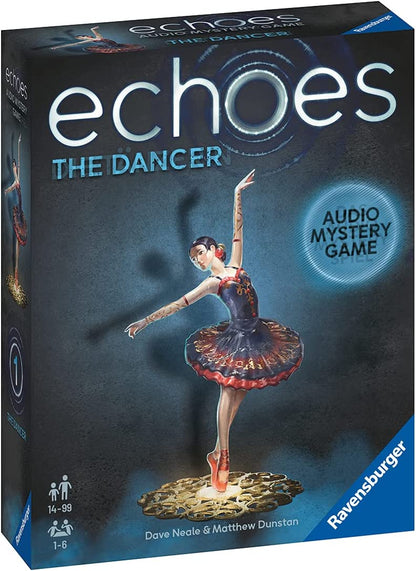 Ravensburger Echoes The Dancer - Immersive Audio Murder Mystery Game for Adults & Kids Age 14 Years Up - 1 to 6 Players