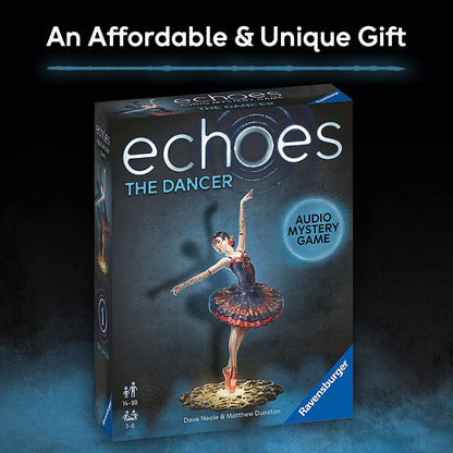 Ravensburger Echoes The Dancer - Immersive Audio Murder Mystery Game for Adults & Kids Age 14 Years Up - 1 to 6 Players