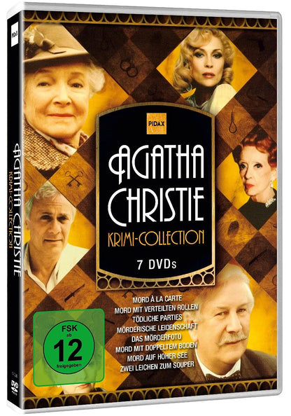 Agatha Christie Krimi-Collection / Acht spannende Agatha Christie-Krimis mit Starbesetzung (Pidax Film-Klassiker)