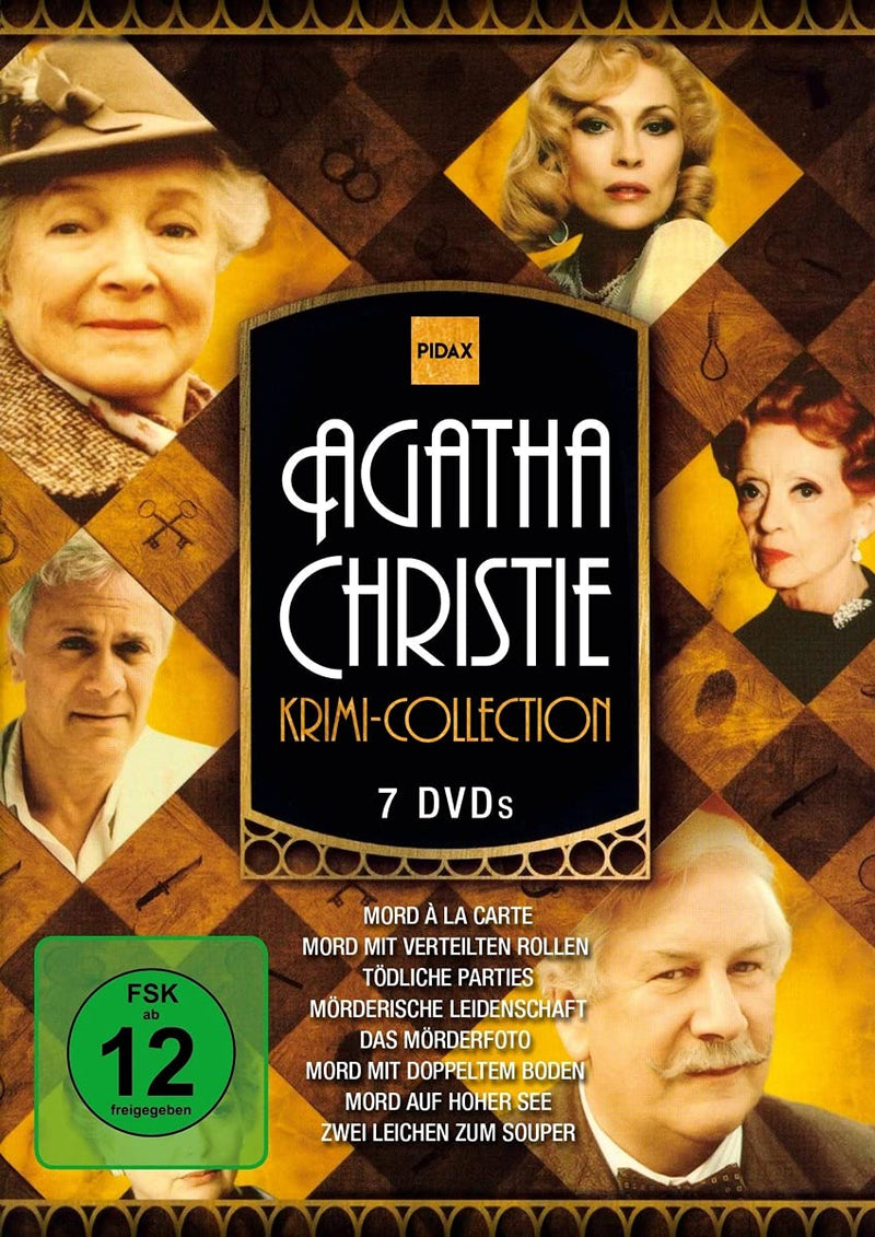 Agatha Christie Krimi-Collection / Acht spannende Agatha Christie-Krimis mit Starbesetzung (Pidax Film-Klassiker)