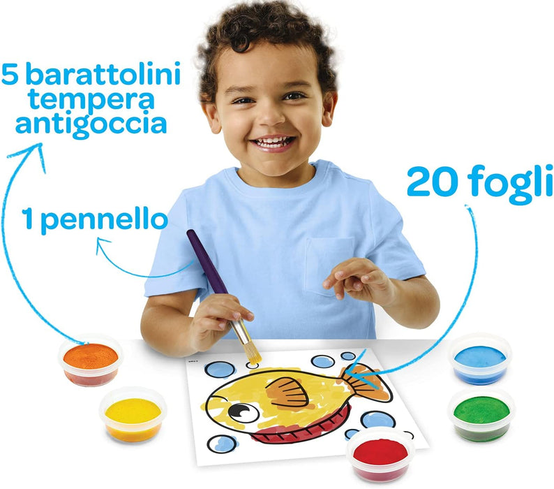 Crayola Mini Kids, Spill Proof Paint Set, Washable Paint for Kids, Age 36m+ 81-1483
