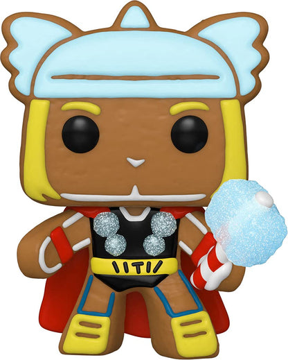 Funko POP! Marvel: Holiday - Thor - Marvel Comics - Collectable Vinyl Figure - Gift Idea - Official Merchandise - Toys for Kids & Adults - Comic Books Fans - Model Figure for Collectors and Display