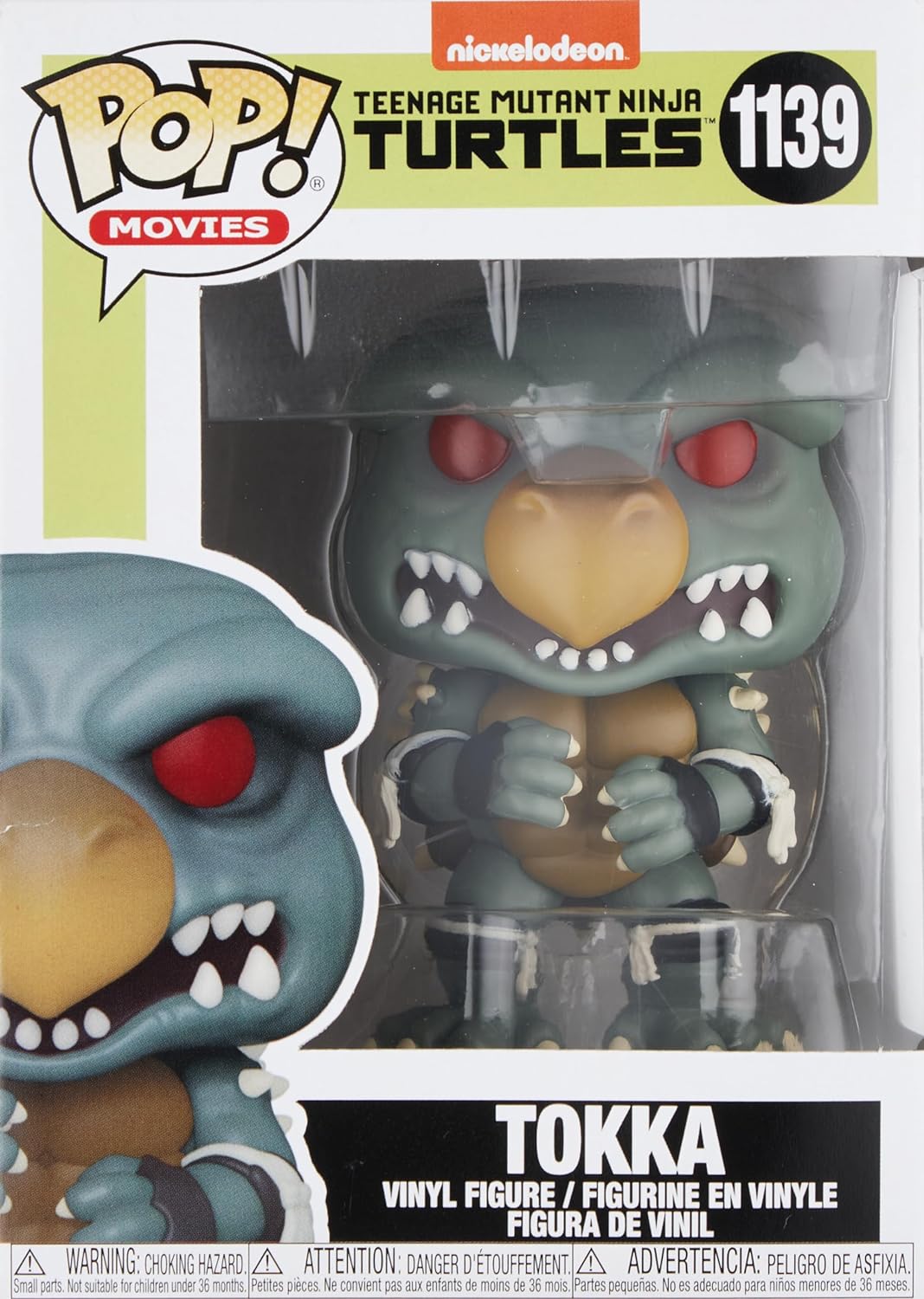 Funko Pop! Movies: Teenage Mutant Ninja Turtles - (Teenage Mutant Ninja Turtles (TMNT) ) 2- Tokka - Collectable Vinyl Figure - Gift Idea - Official Merchandise - Toys for Kids & Adults - Movies Fans