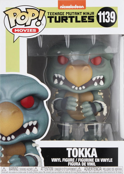 Funko Pop! Movies: Teenage Mutant Ninja Turtles - (Teenage Mutant Ninja Turtles (TMNT) ) 2- Tokka - Collectable Vinyl Figure - Gift Idea - Official Merchandise - Toys for Kids & Adults - Movies Fans
