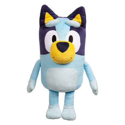 Bluey 18" Stuffed Animal - Playtime & Naptime Companion, Jumbo Size, Soft Deluxe Materials - Huggable Cuddles Best Friend (13010