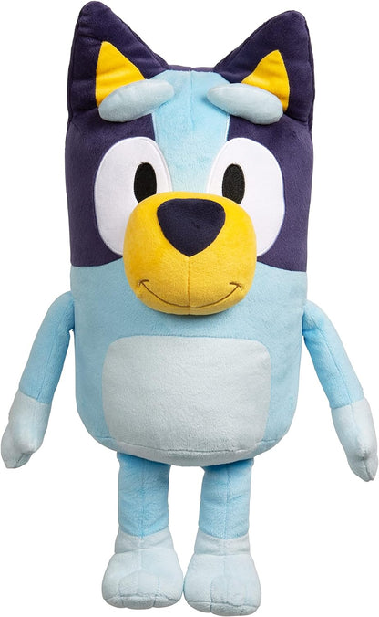 Bluey 18" Stuffed Animal - Playtime & Naptime Companion, Jumbo Size, Soft Deluxe Materials - Huggable Cuddles Best Friend (13010