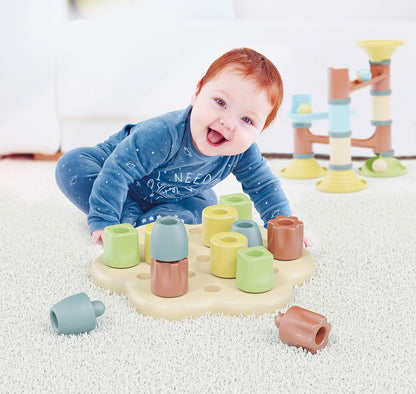 Quercetti XQU-84162 Quercetti-84162 Chunky Peggy Play Bio, Multicoloured
