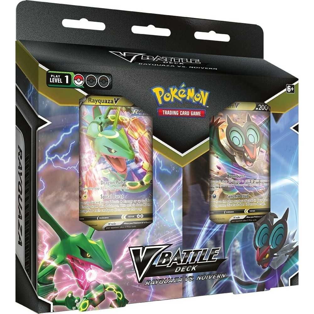 Pokémon TCG: Rayquaza V vs Noivern V Battle Deck Bundle