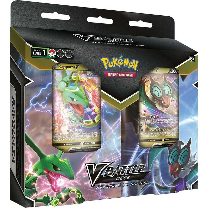 Pokémon TCG: Rayquaza V vs Noivern V Battle Deck Bundle
